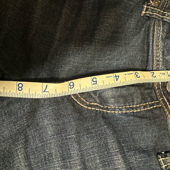 Ladies silver jeans. Distressed. Excellent condition. Elyse skinny. W33/L31 - Picture 5 of 7
